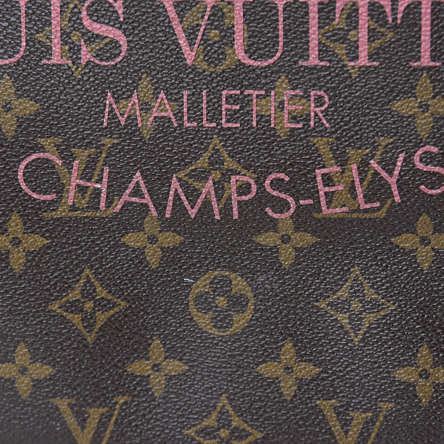 Monogram Articles de Voyage Ikat Neverfull MM Rose Velours