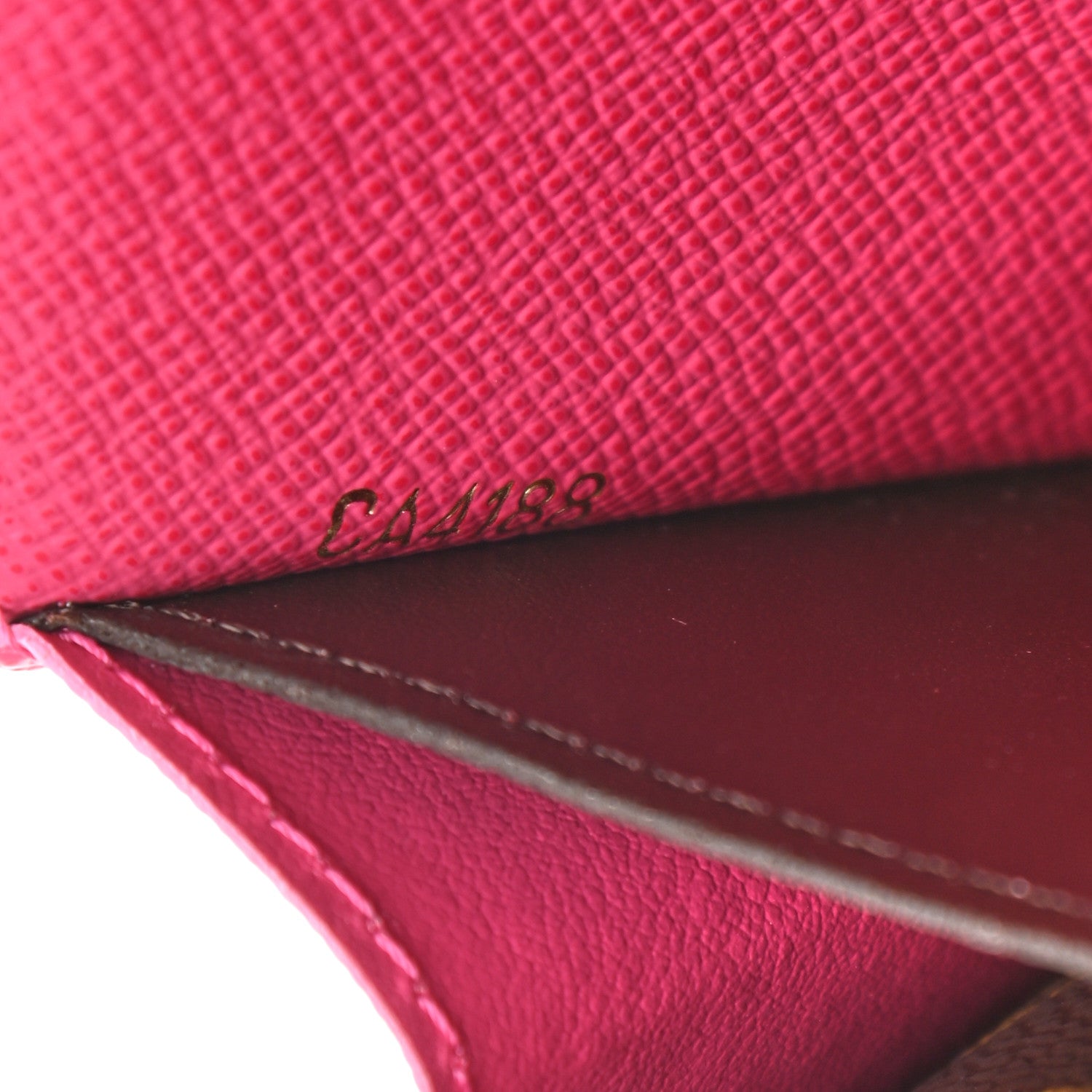Louis Vuitton Monogram Bloom Flower Emilie Wallet Fuchsia 7 of 8