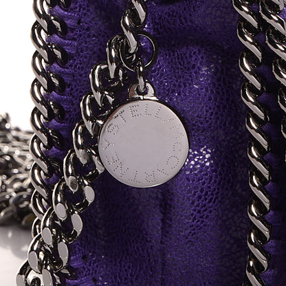 Stella McCartney Faux Leather Shaggy Deer Falabella Crossbody Bag Bright Purple 9 of 9