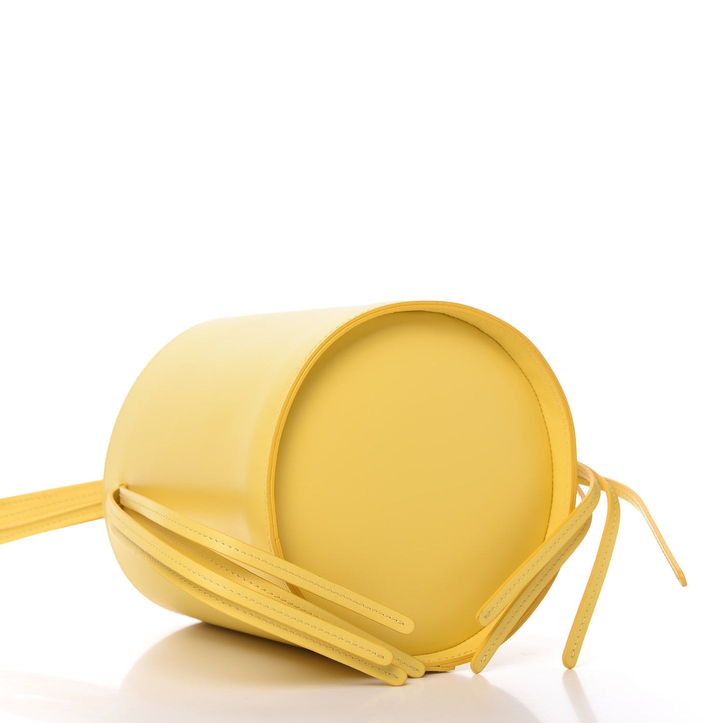 Calfskin Fringe Bucket Bag Sun