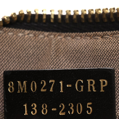 Fendi Zucca Spalmati Vitello Elite Pochette Tobacco Ciclamino 7 of 13
