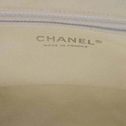 Chanel Caviar Quilted Timeless Clutch White 5 of 7