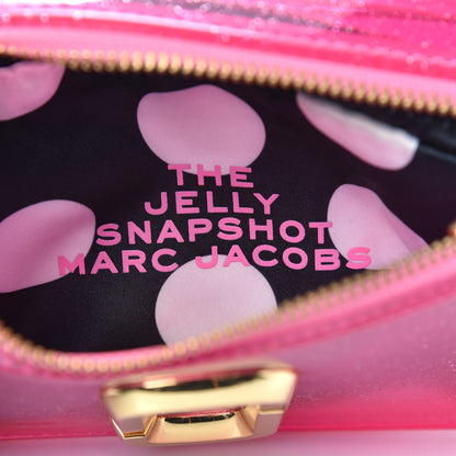 Marc Jacobs Jelly Glitter Small Snapshot Camera Bag Pink 7 of 9