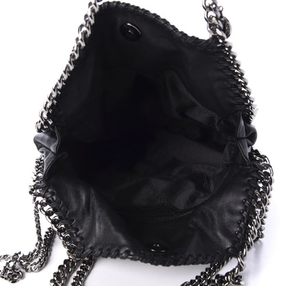 Stella McCartney Eco Alter Nappa Embossed Mini Star Falabella Tote Black Pink 5 of 10