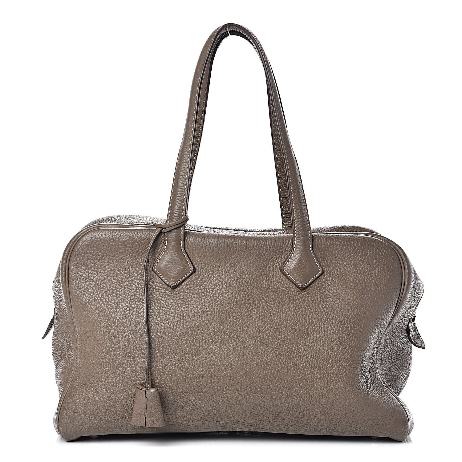 Hermes Taurillon Clemence Victoria II 35 Etoupe 1 of 18