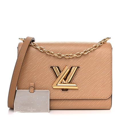 Louis Vuitton Epi Twist Shoulder Bag MM Camel 1 of 9