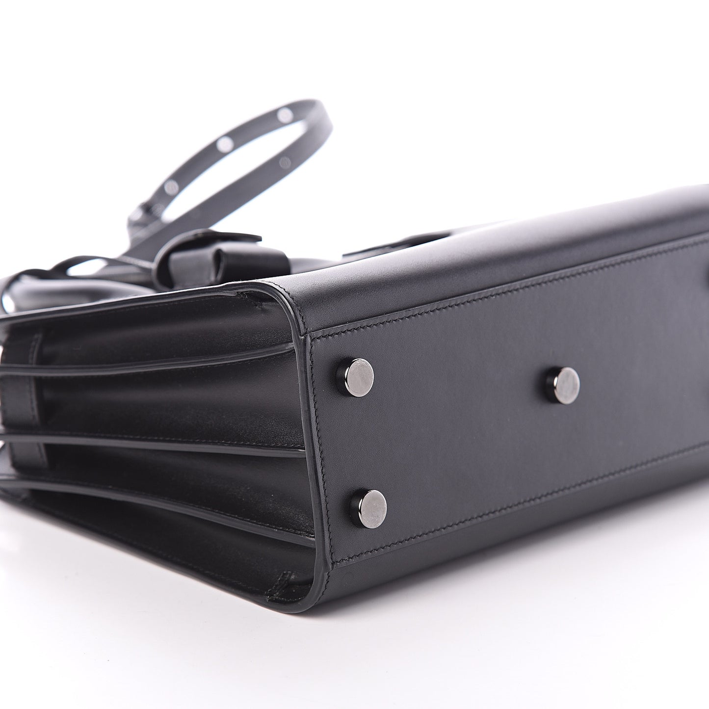 Calfskin Nano Sac De Jour Black