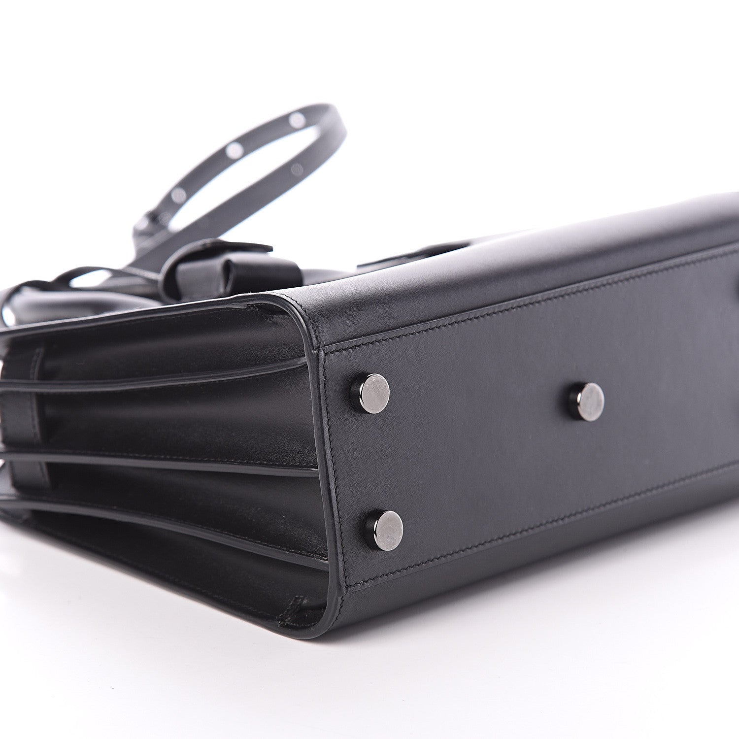 Saint Laurent Calfskin Nano Sac De Jour Black 7 of 8