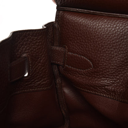 Hermes Taurillon Clemence JPG Birkin 42 Havane 9 of 28
