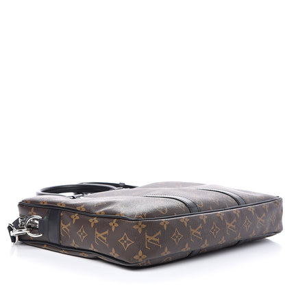 Louis Vuitton Monogram Macassar Porte-Documents Voyage PM 4 of 13