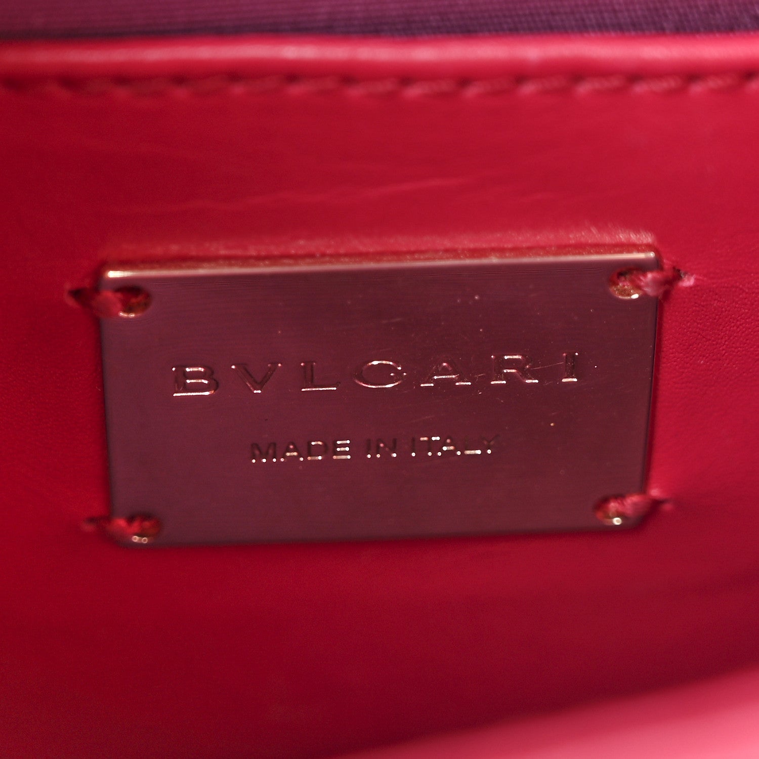 Bulgari Galuchat Calfskin Serpenti Forever Crossbody Bag Pink Pink 7 of 16