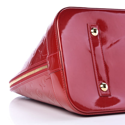 Louis Vuitton Vernis Alma GM Pomme D'Amour 9 of 12