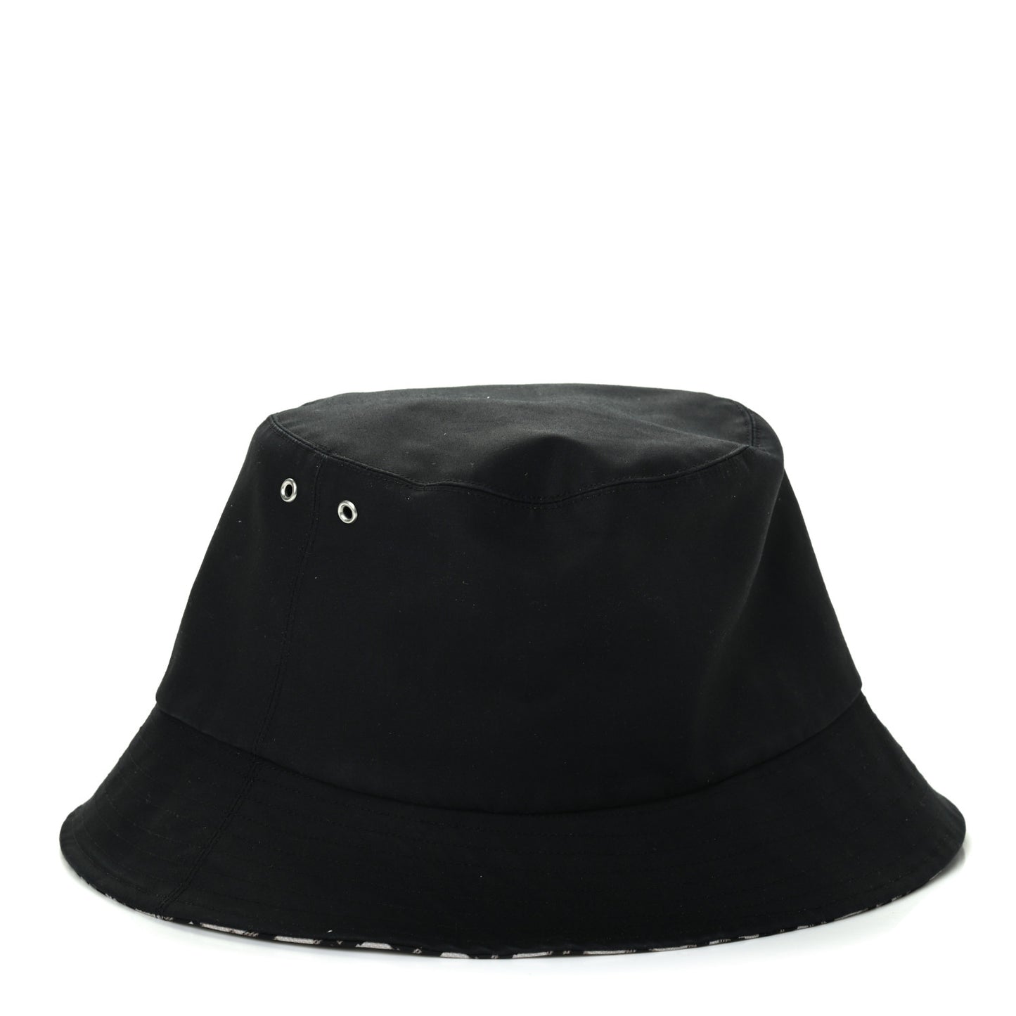 Oblique Reversible Teddy-D Brim Bucket Hat 57 Black