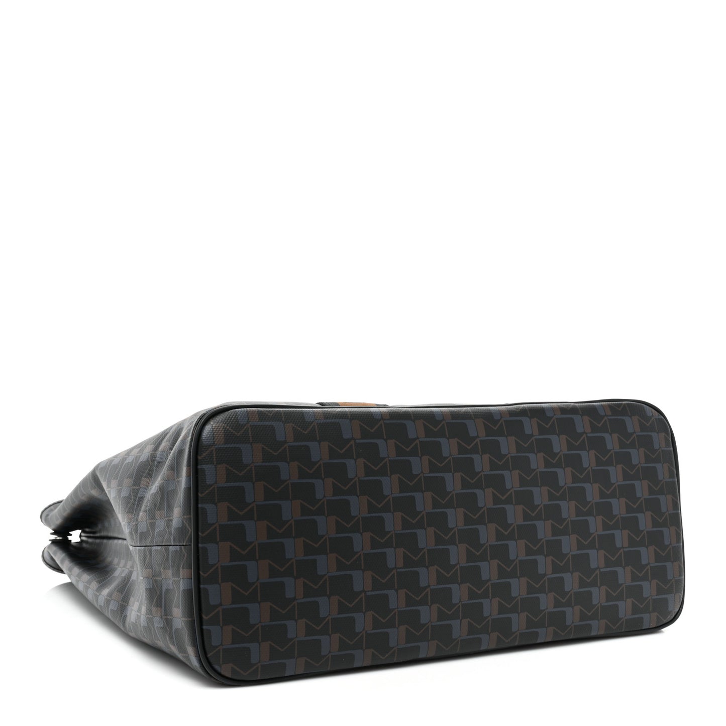 Canvas 1920 M Monogram Tote Black Blue