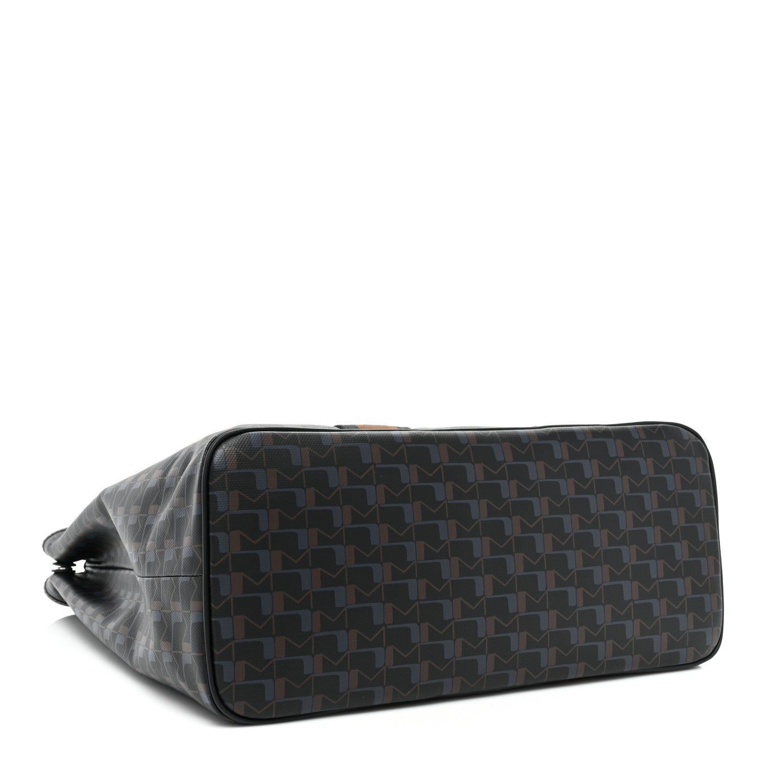 Moynat Canvas 1920 M Monogram Tote Black Blue 5 of 11