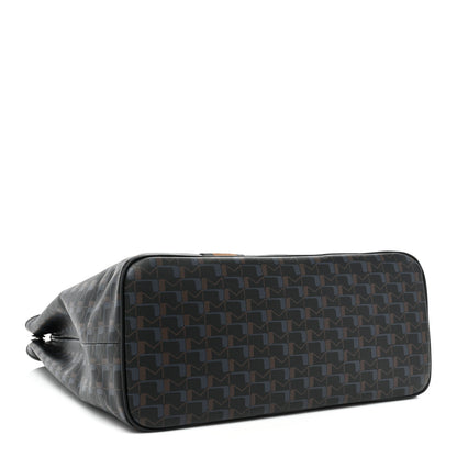 Moynat Canvas 1920 M Monogram Tote Black Blue 5 of 11