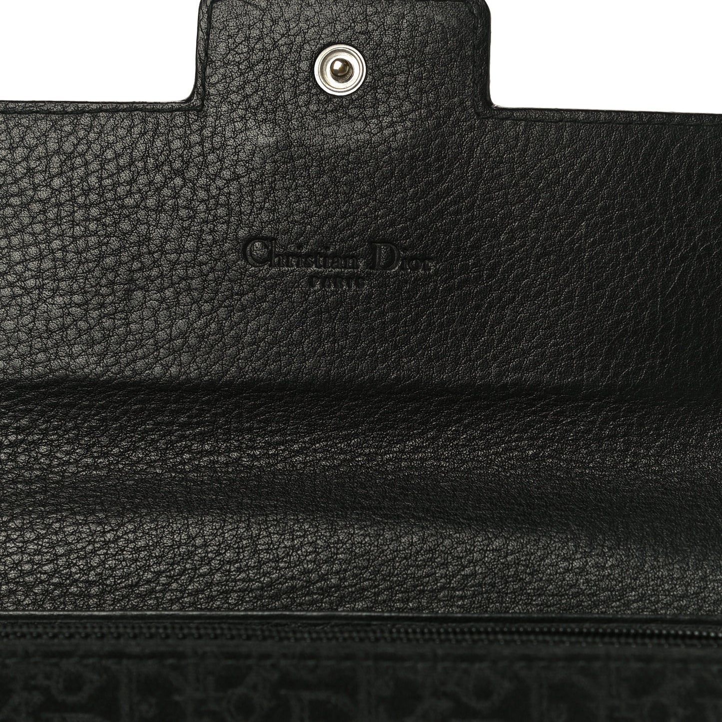 Monogram Flap Wallet Black