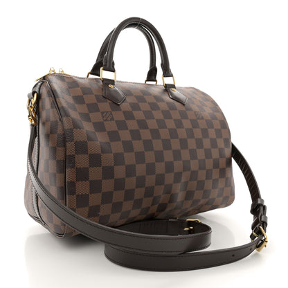 Louis Vuitton Damier Ebene Speedy Bandouliere 30 3 of 11