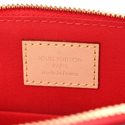 Louis Vuitton Vernis Alma BB Cherry 6 of 8
