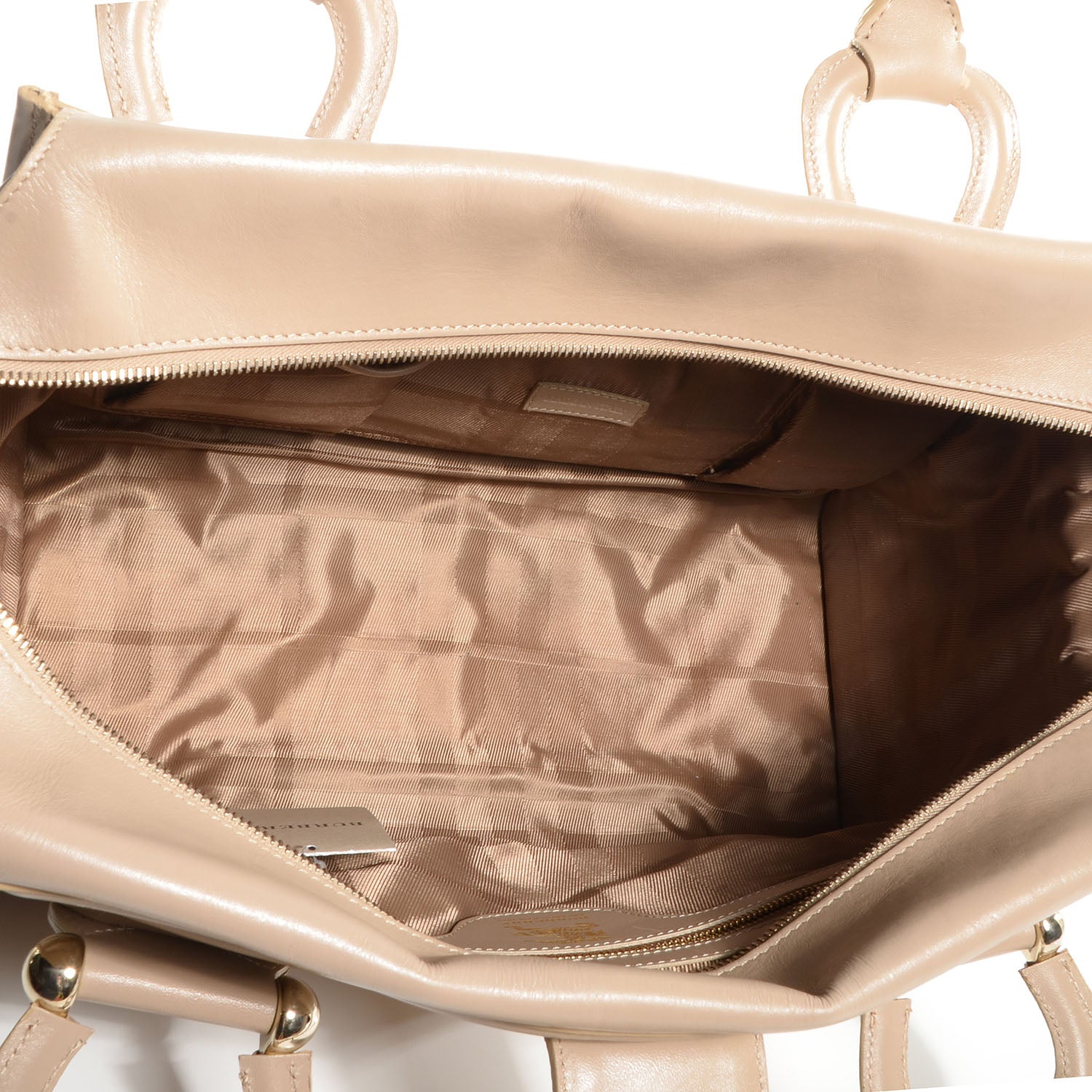 Burberry Quilted Calfskin Large Manor Tote Beige 5 of 9