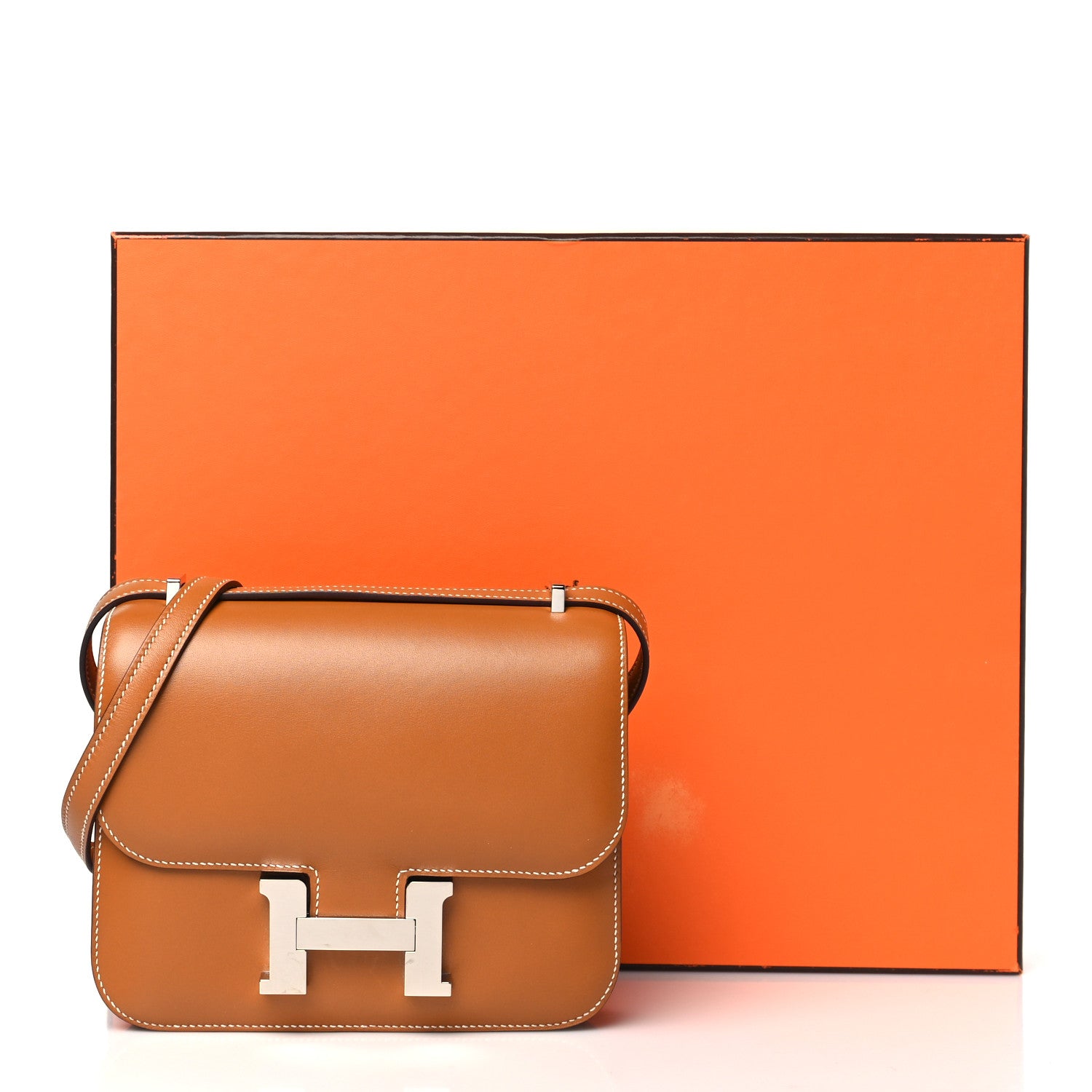 Hermes Veau Butler Constance 18 Natural Sable 11 of 11