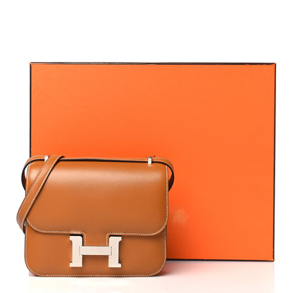 Hermes Veau Butler Constance 18 Natural Sable 11 of 11