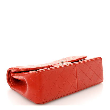 Chanel Lambskin Quilted Jumbo Double Flap Red 4 of 10