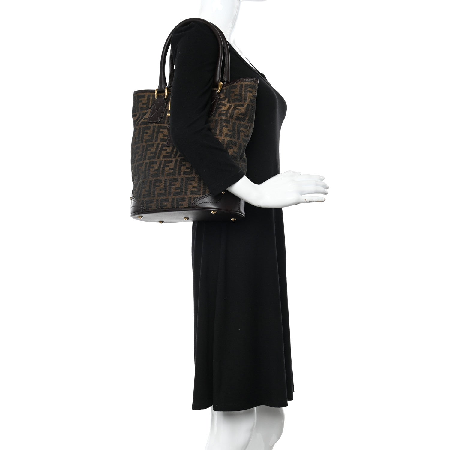 Fendi Zucca Tote Tobacco 2 of 11