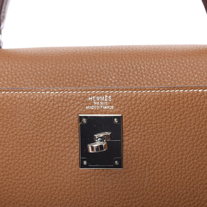 Hermes Togo Kelly Retourne 32 Gold 7 of 12