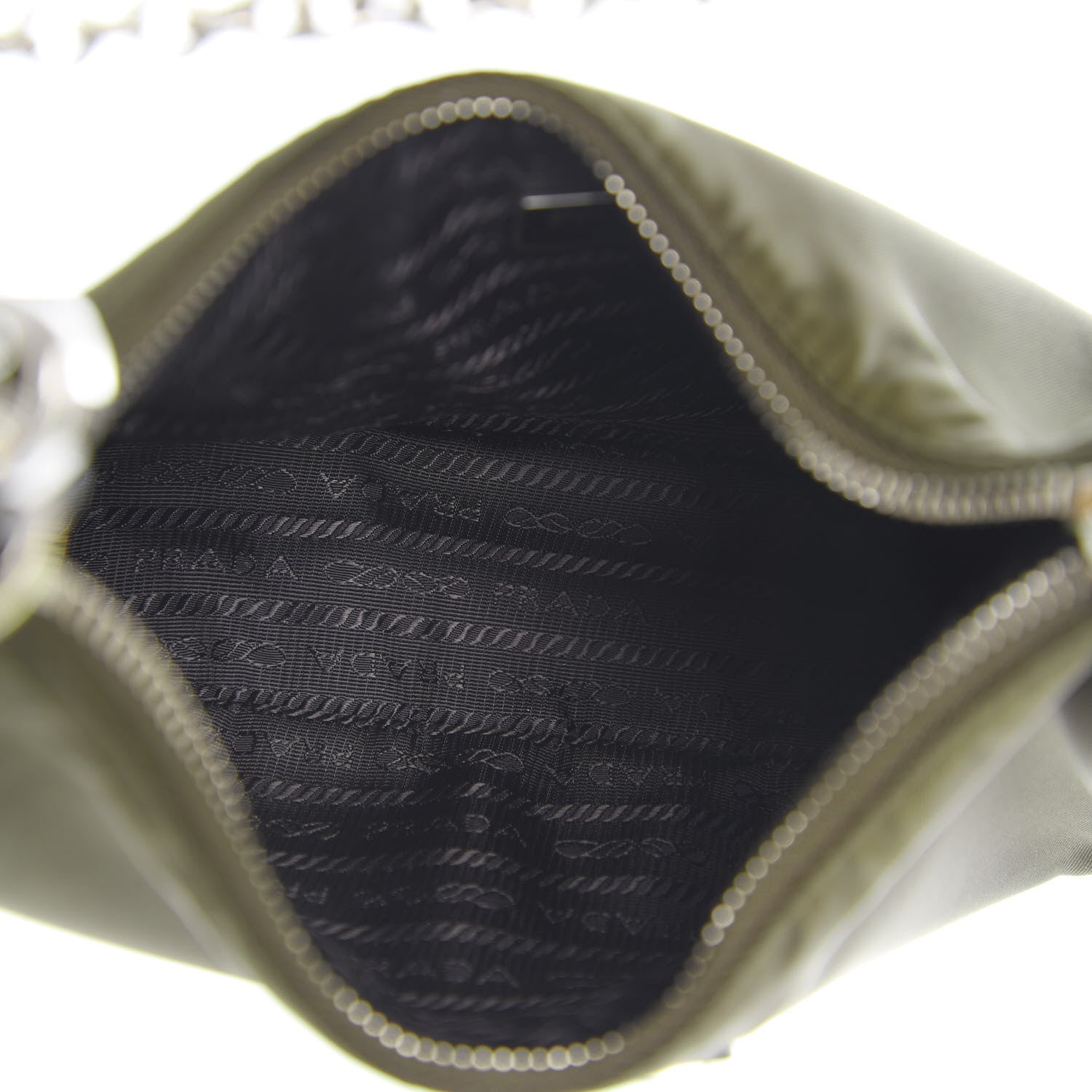 Prada Tessuto Nylon Saffiano Re-Edition 2005 Shoulder Bag Mimetico 6 of 12