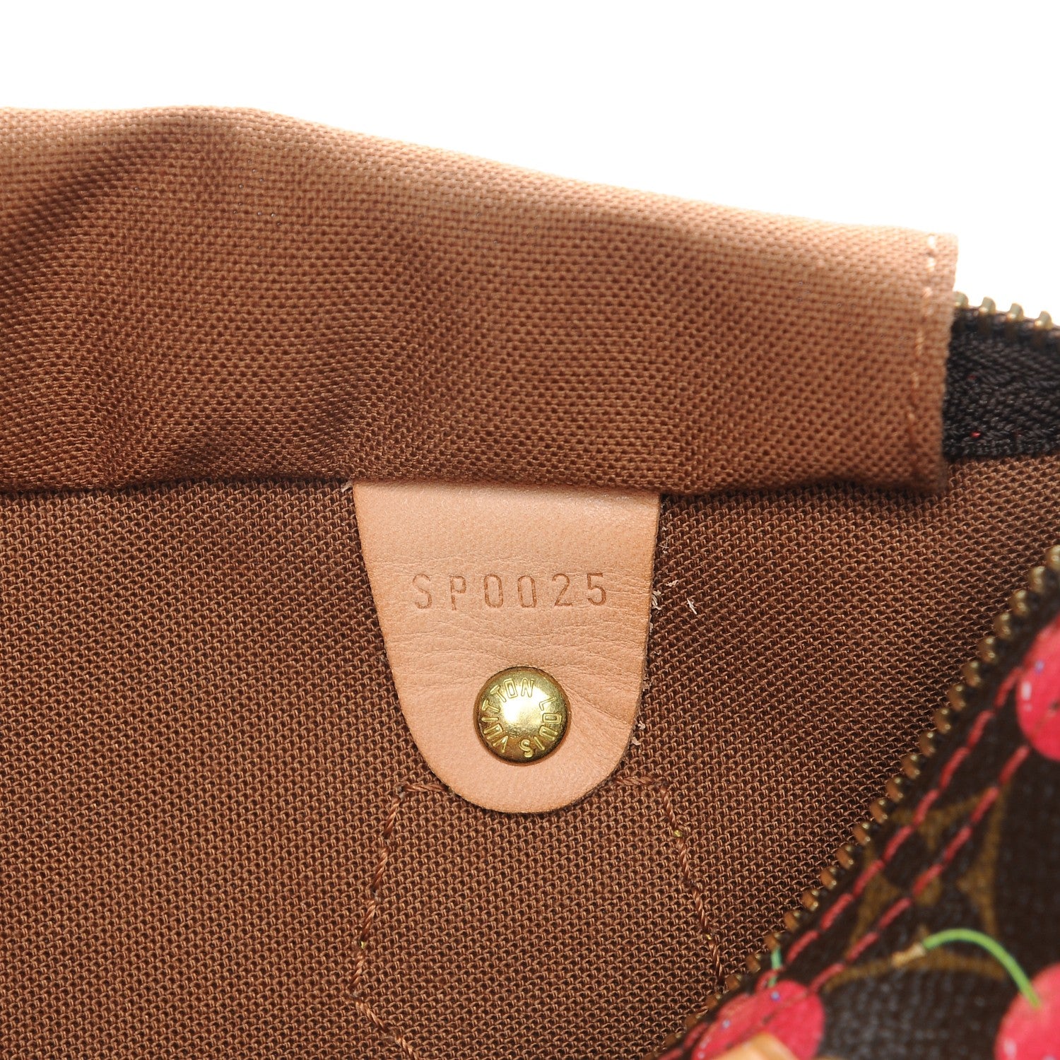 Louis Vuitton Monogram Cerises Speedy 25 6 of 7