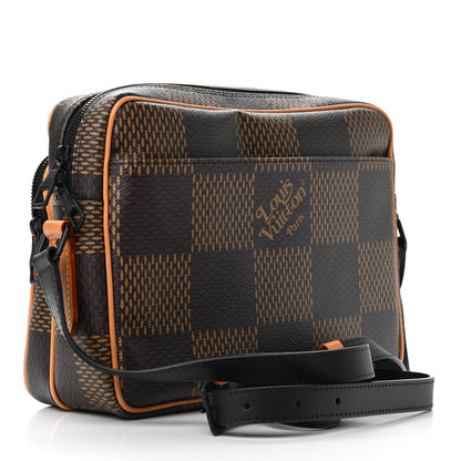 Louis Vuitton X NIGO Giant Damier Ebene Monogram Nil Messenger 3 of 9