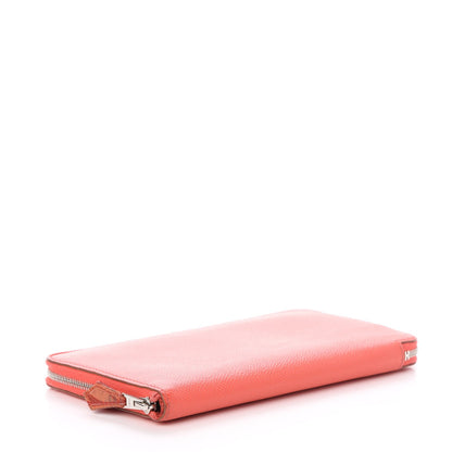 Hermes Epsom Silk'In Wallet Rose Jaipur 4 of 7