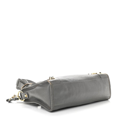 Balenciaga Chevre Gold Metallic Edge Hardware S City Gris Acier 4 of 13