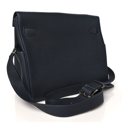 Hermes Togo Kelly Messenger GM Bleu Nuit 3 of 10