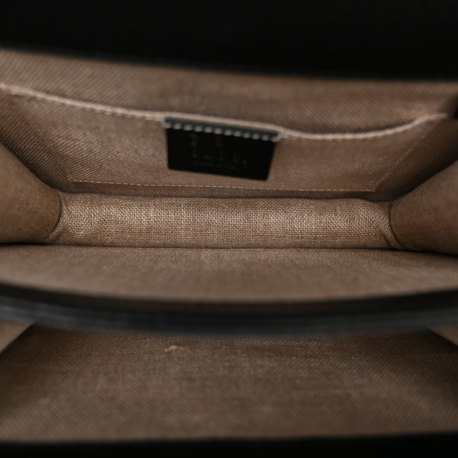 Gucci Dollar Calfskin Small Interlocking G Shoulder Bag Black 5 of 10