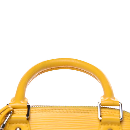 Louis Vuitton Epi Alma BB Citron 13 of 14