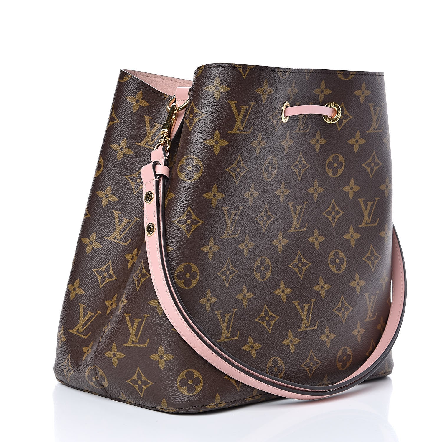 Louis Vuitton Monogram Neonoe MM Rose Poudre 3 of 11