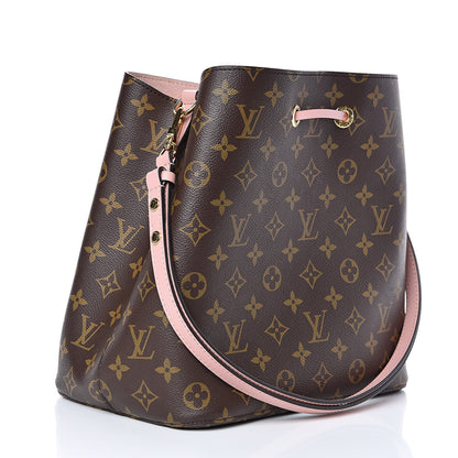 Louis Vuitton Monogram Neonoe MM Rose Poudre 3 of 11