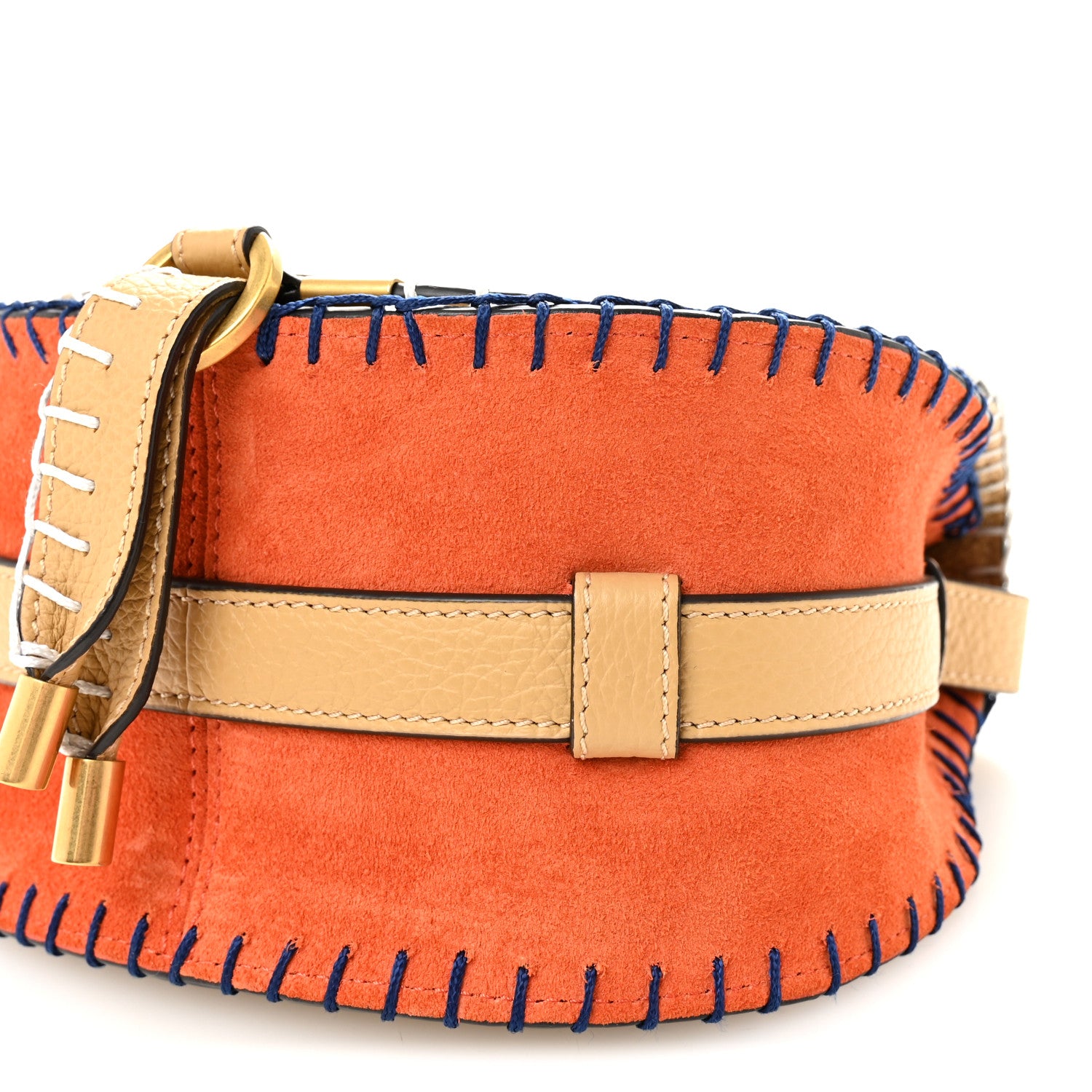 Chloe Calfskin Small Marcie Saddle Bag Soft Tan 10 of 10