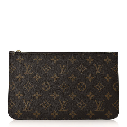 Louis Vuitton Monogram Neverfull MM GM Pochette 1 of 8