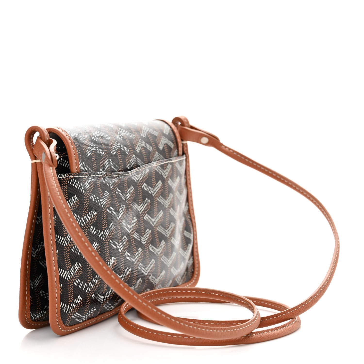 Goyard Goyardine Plumet Wallet Clutch Black Gold 3 of 11