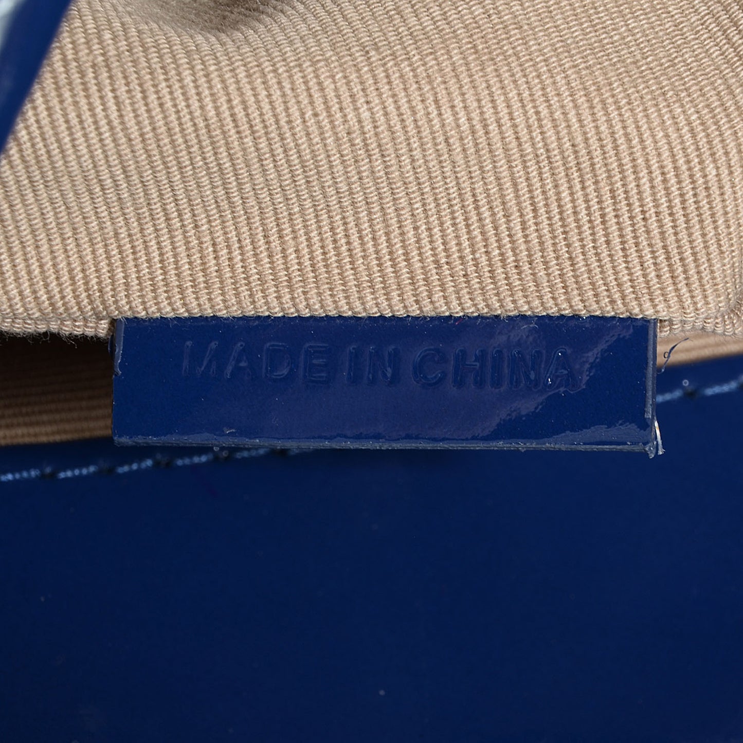 Patent Nova Check Brook Hobo Jet Blue