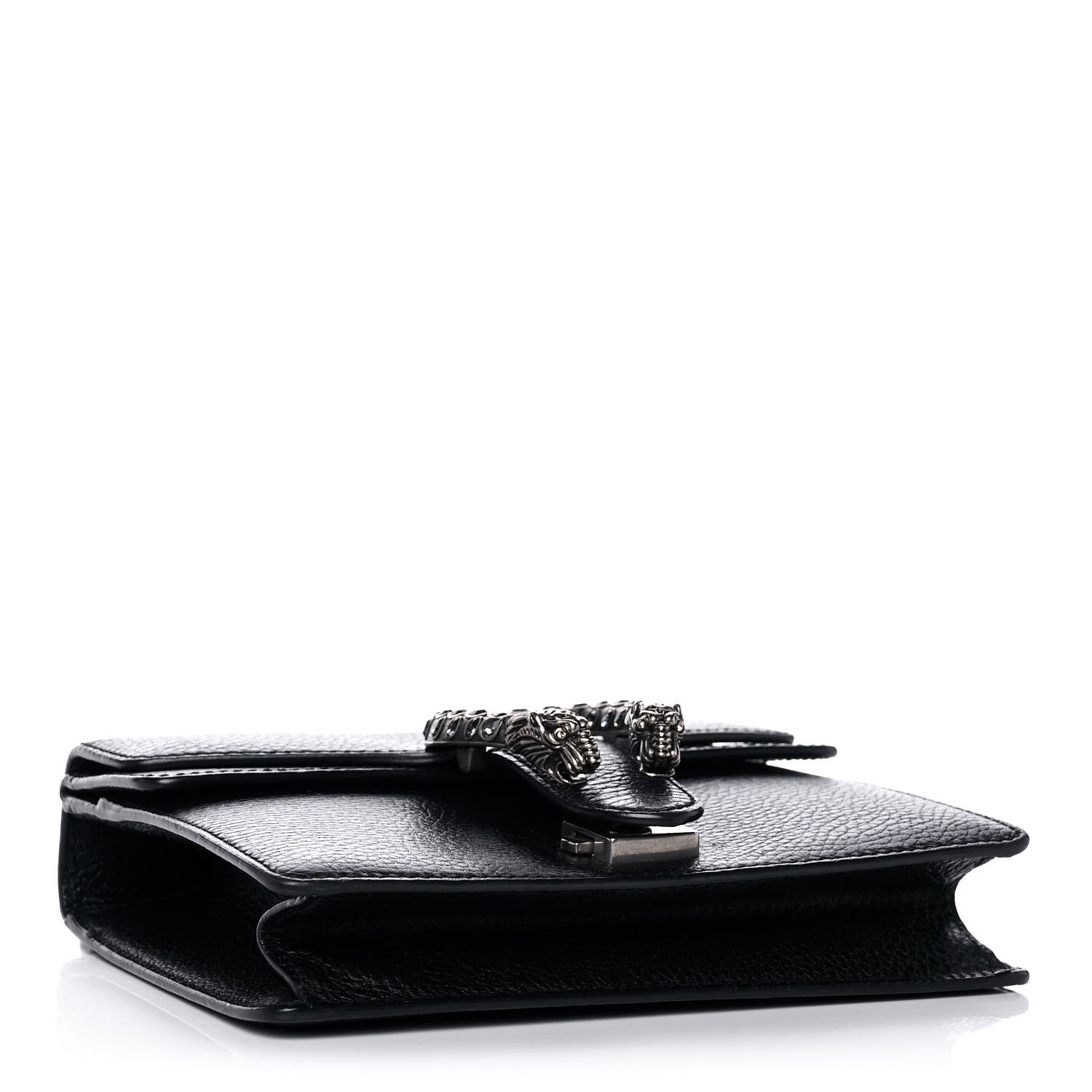 Gucci Calfskin Mini Dionysus Shoulder Bag Black 4 of 16