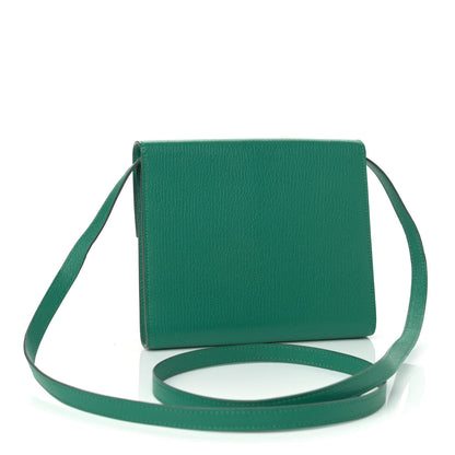 Hermes Chevre Mysore Clic 16 Wallet Vert Verone 2 of 9