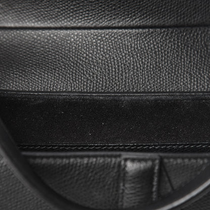 Christian Dior Grained Calfskin Saddle Bag Black 9 of 14