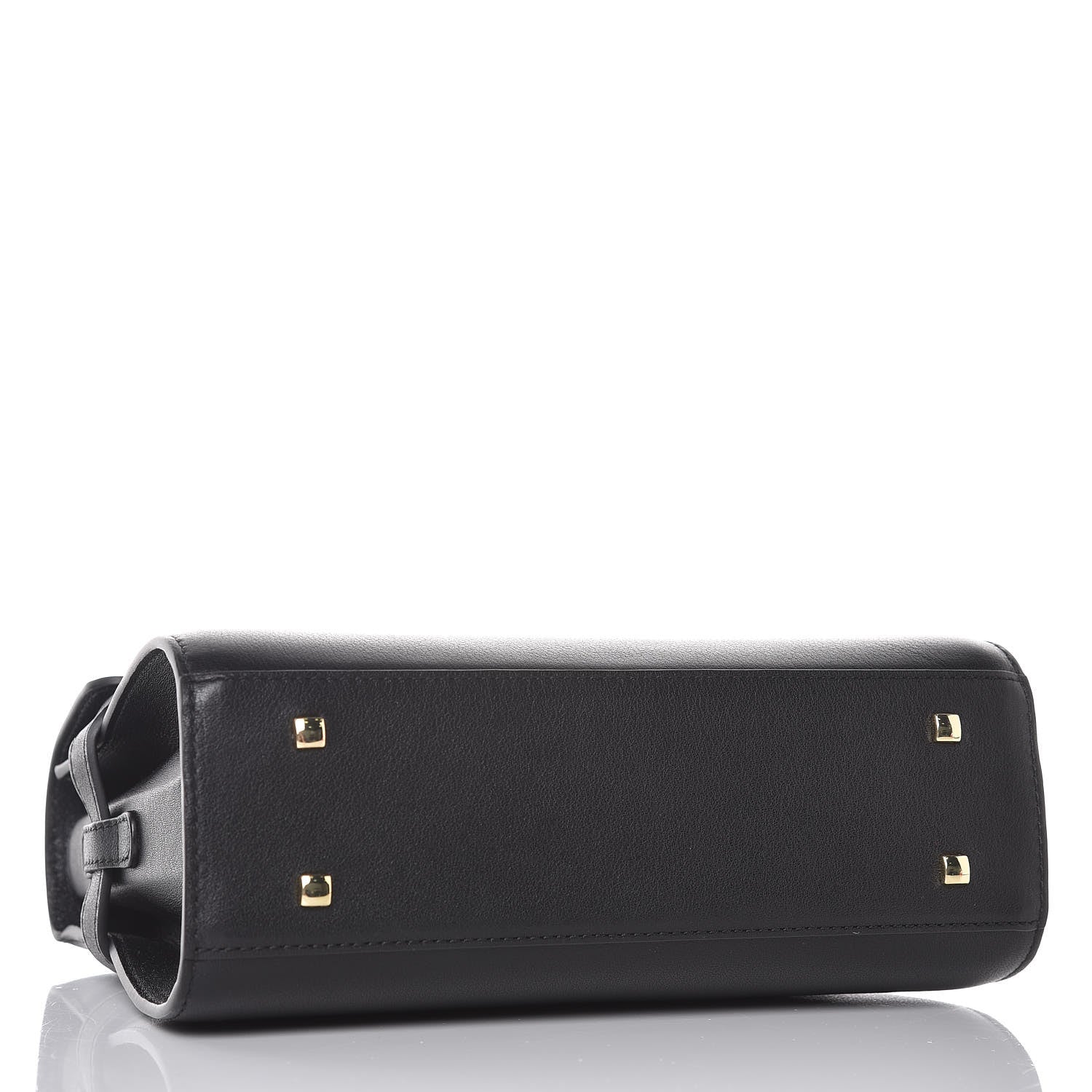 Delvaux Smooth Calfskin Mini Tempete Satchel Black 5 of 10