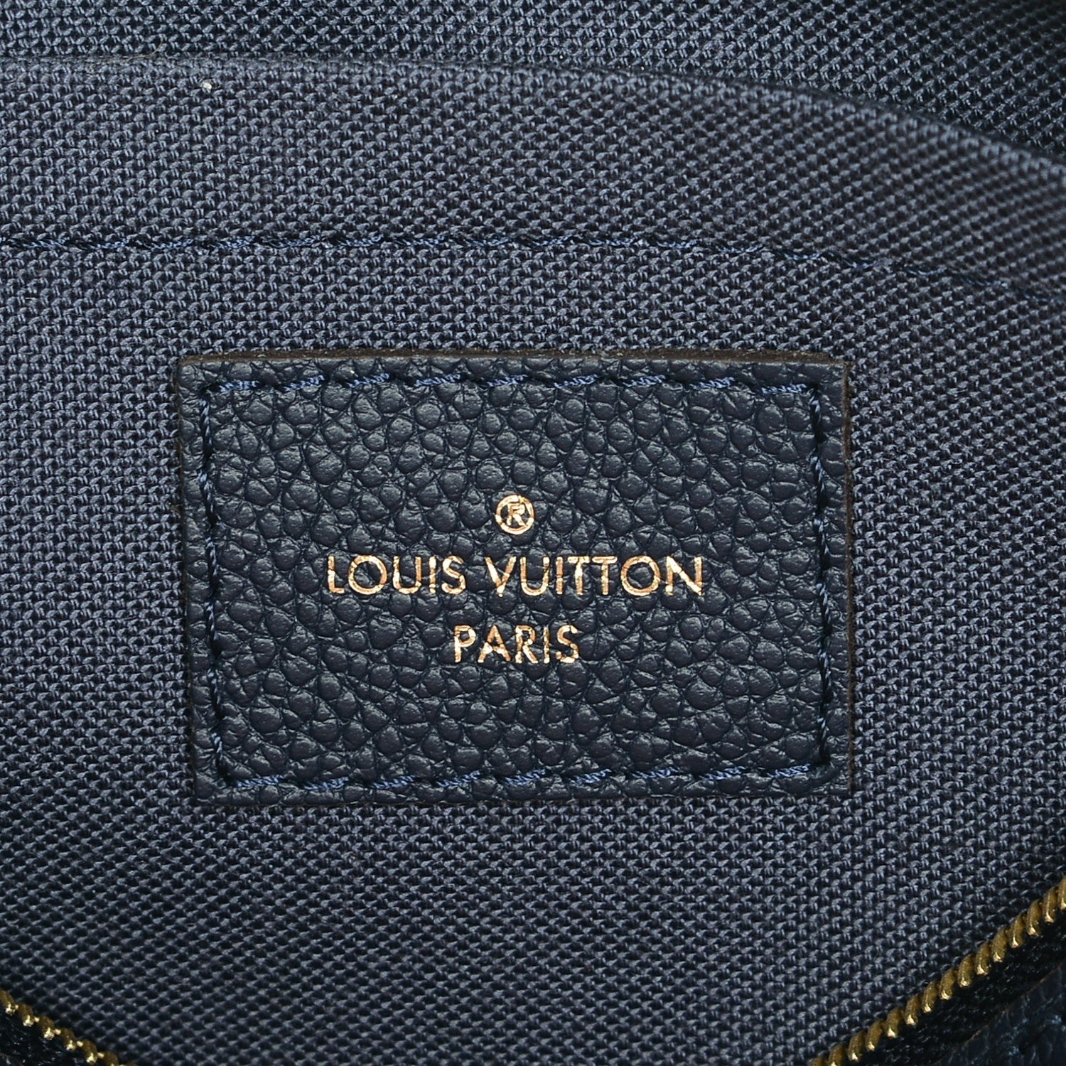 Louis Vuitton Monogram Pallas Clutch Blue Marine 6 of 7