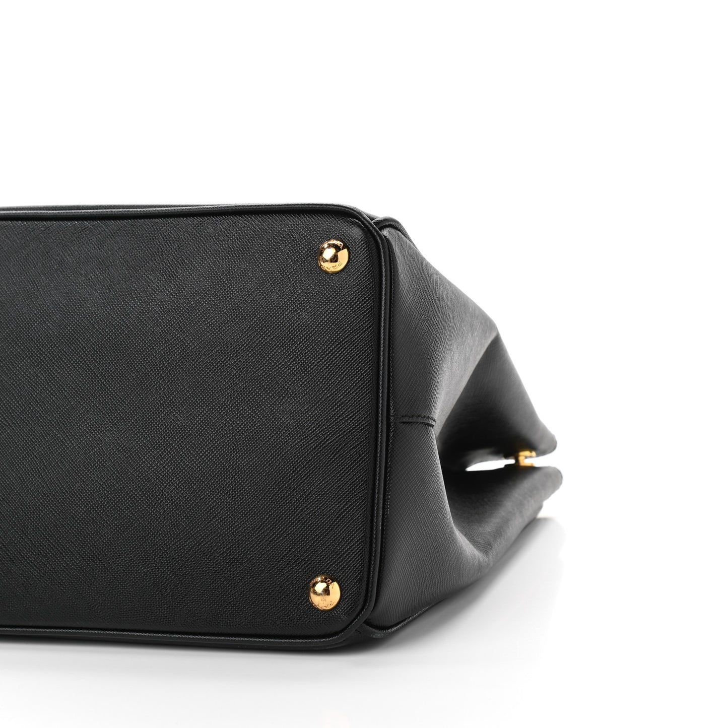 Saffiano Lux Large Tote Black