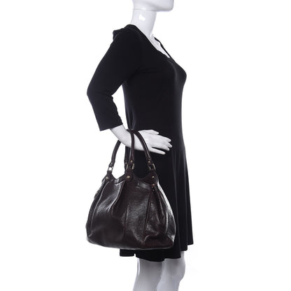 Gucci Guccissima Medium Sukey Tote Chocolate 2 of 10